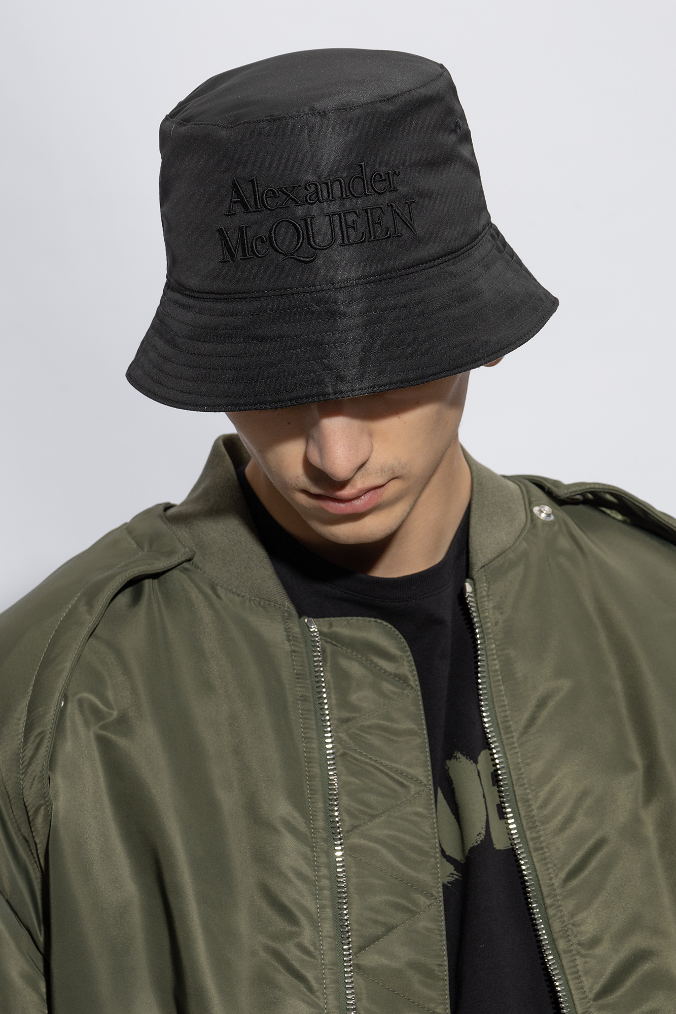 Alexander McQueen カモフラージュ バケットハット M Alexander McQueen カモフラージュ バケットハット M